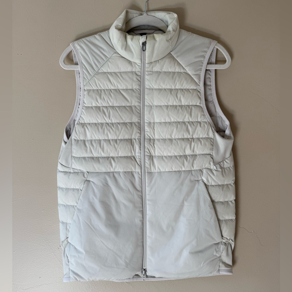 Lululemon Athletica Light Gray Puffer Vest